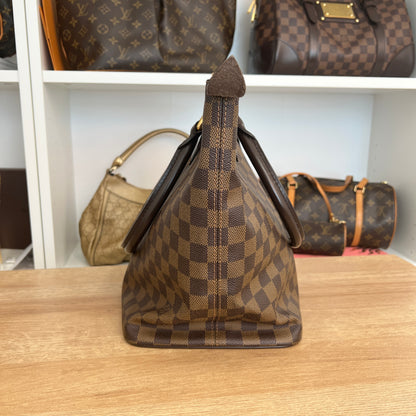 Pre-Owned Louis Vuitton Damier Ebene Saleya MM