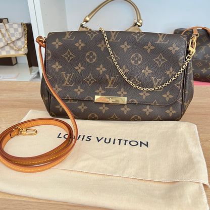 Pre-Owned Louis Vuitton Monogram Favorite MM