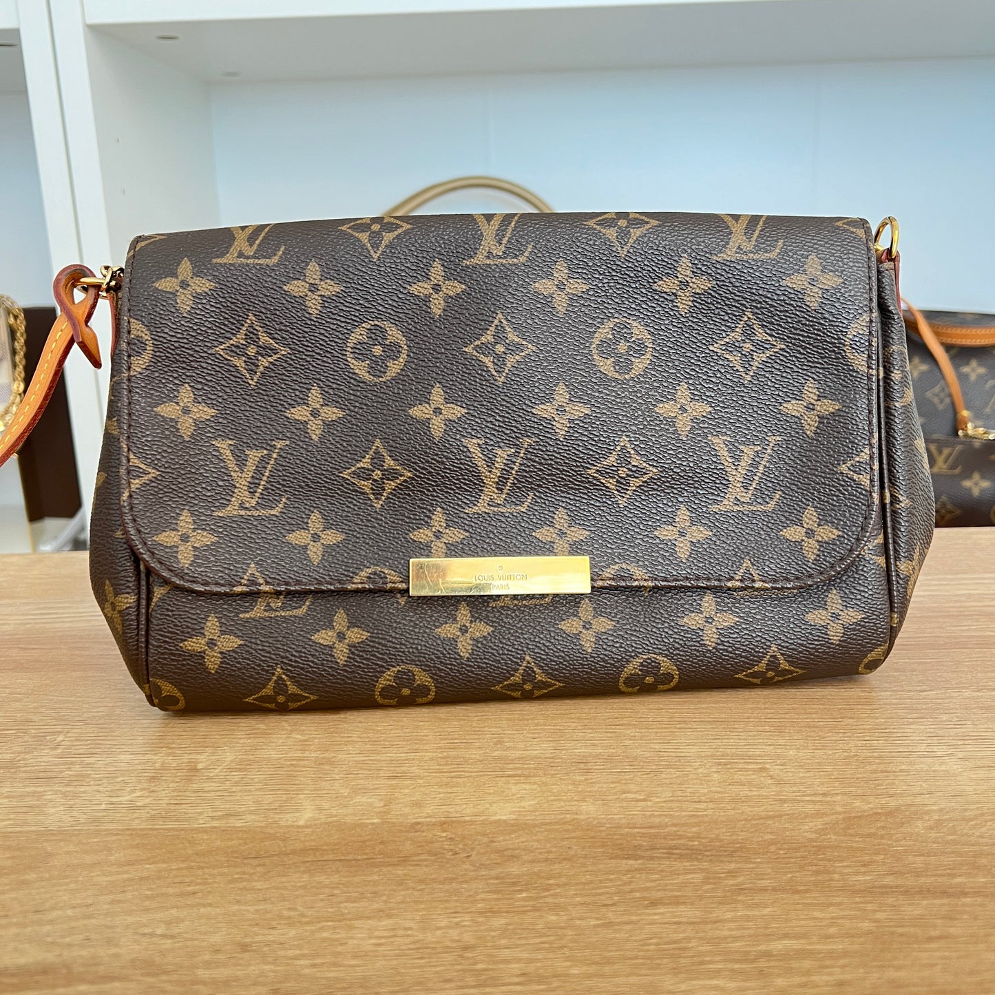 Pre-Owned Louis Vuitton Monogram Favorite MM