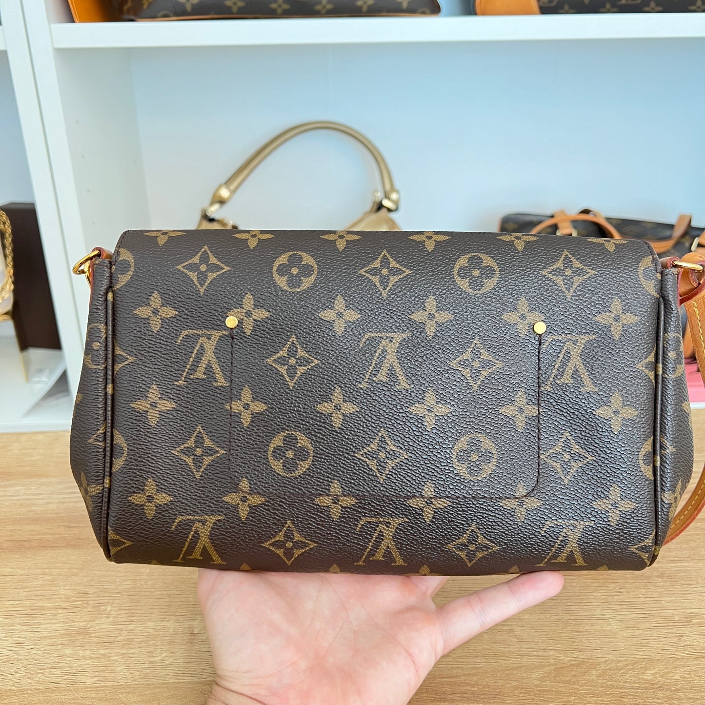 Pre-Owned Louis Vuitton Monogram Favorite MM