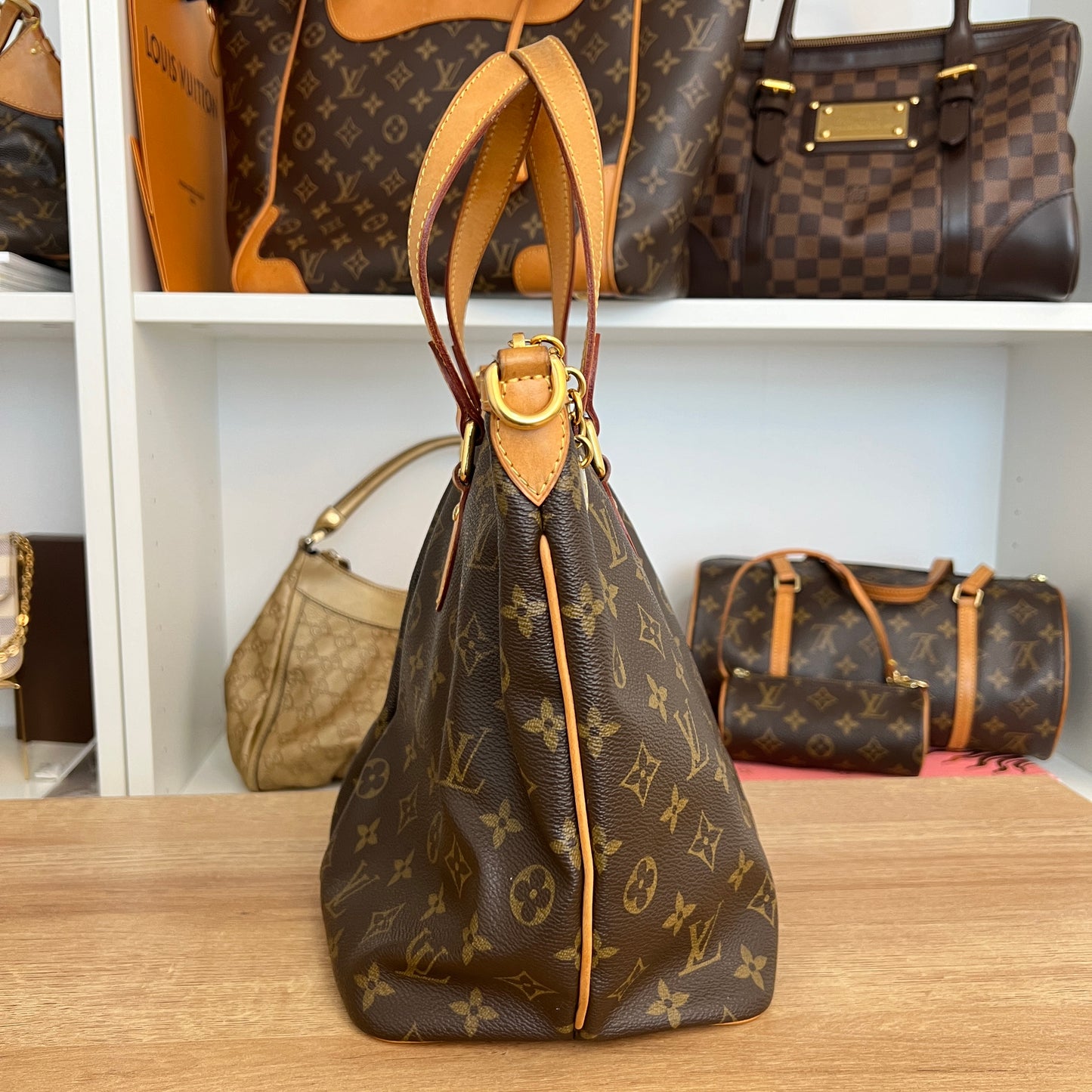 Pre-Owned Louis Vuitton Monogram Palermo PM