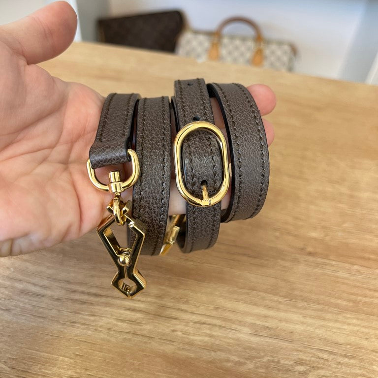 Gucci GG Supreme Monogram Web Mini Ophidia Bucket Bag Brown