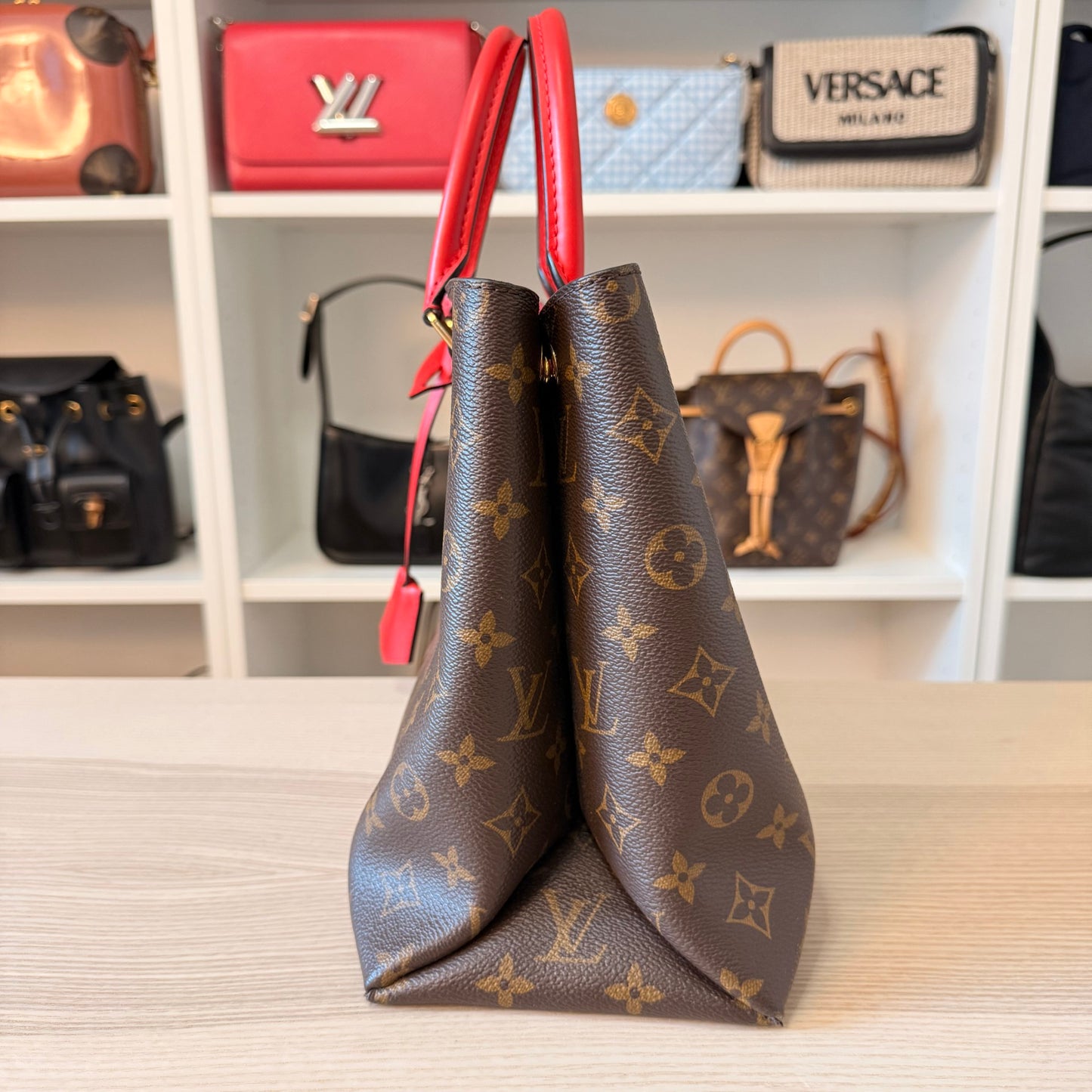 Louis Vuitton Flower Tote Monogram Coquelicot