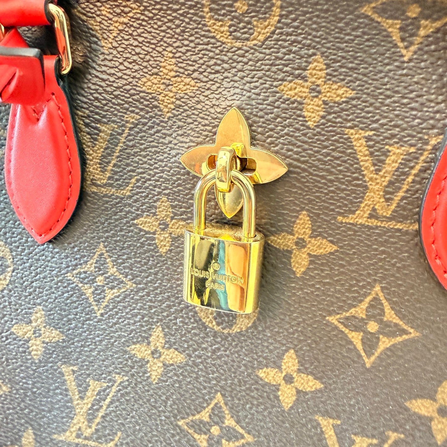 Louis Vuitton Flower Tote Monogram Coquelicot