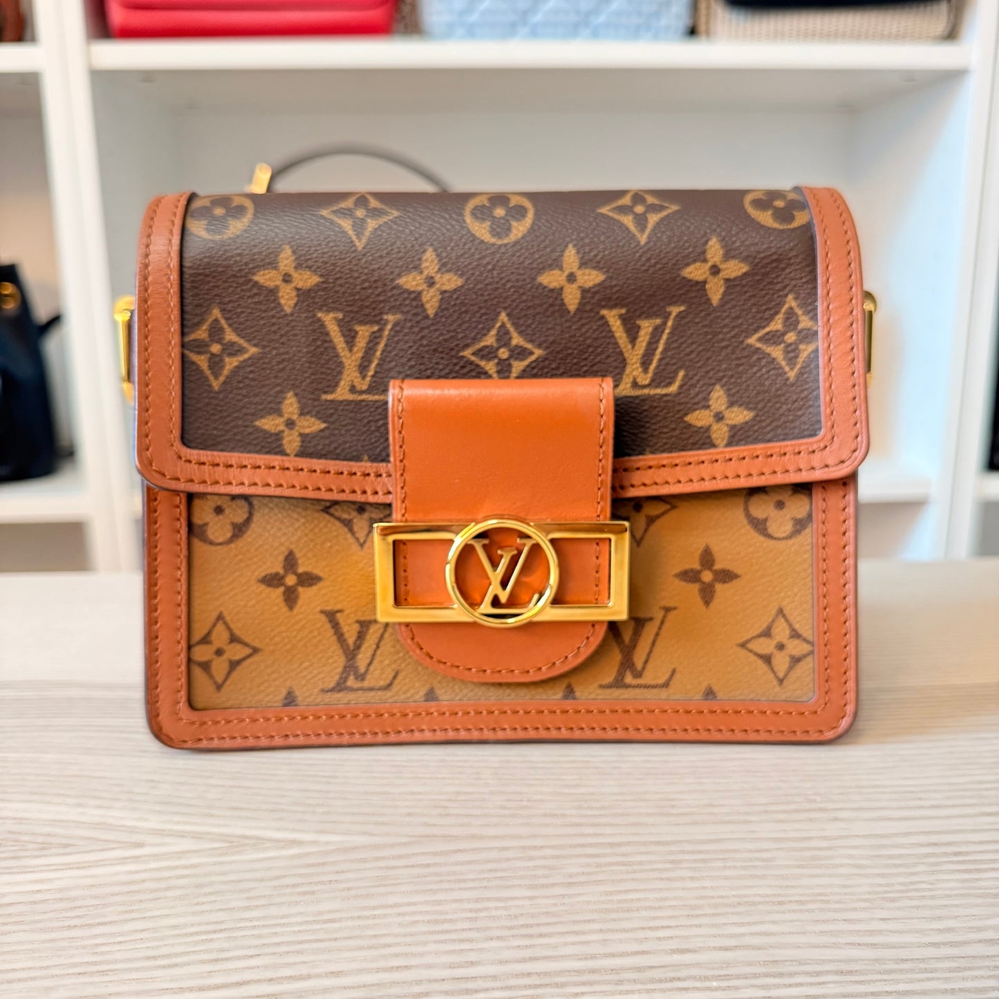 Louis Vuitton Reverse Monogram Dauphine Mini