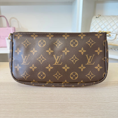 Louis Vuitton Monogram Multi Pochette Accessories Rose Clair