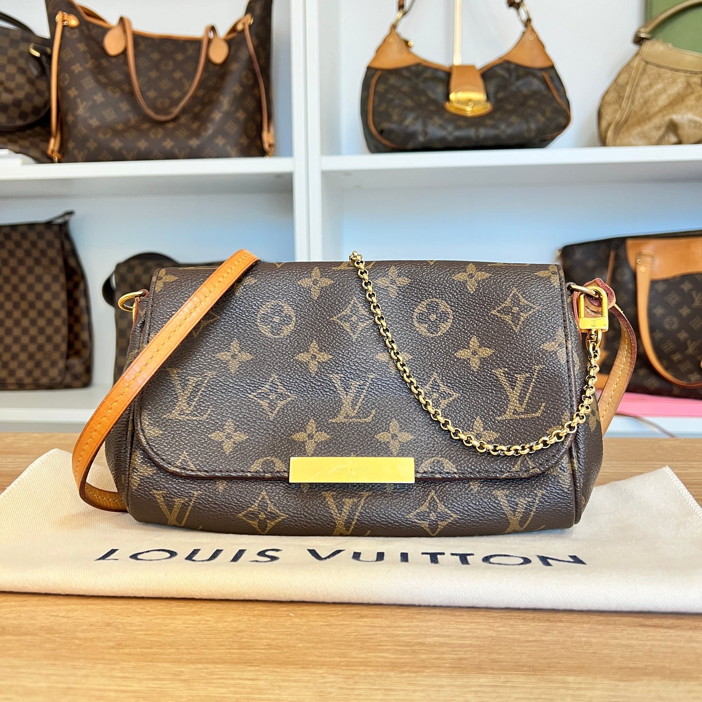 Pre-Owned Louis Vuitton Monogram Favorite PM