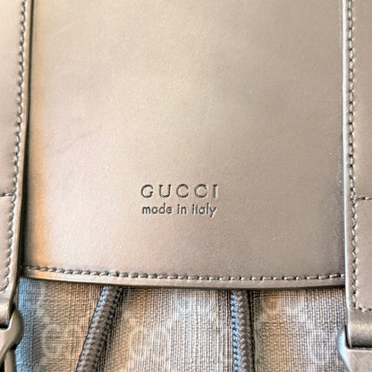 Gucci GG Supreme Monogram Backpack Black