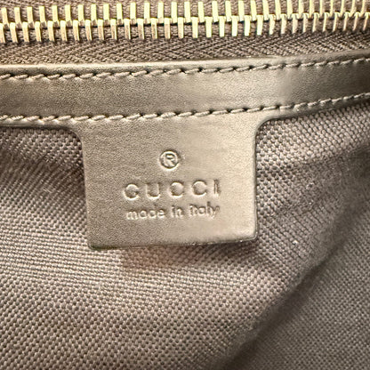 Gucci GG Supreme Monogram Weekender Duffle Black