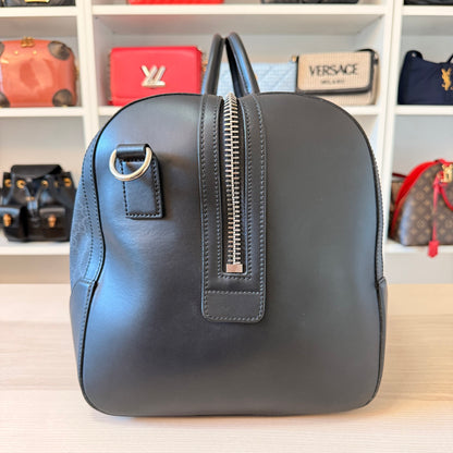 Gucci GG Supreme Monogram Weekender Duffle Black