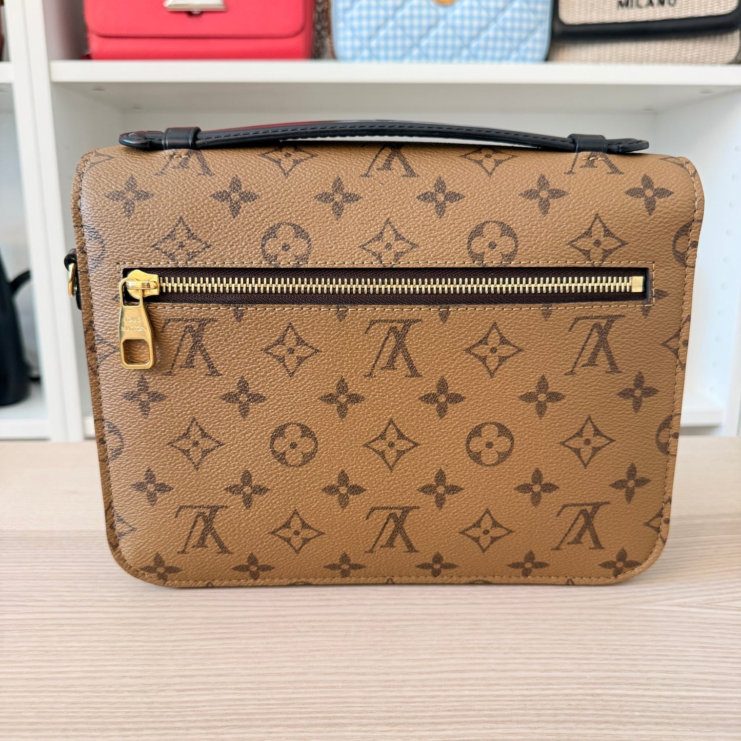 Louis Vuitton Reverse Monogram Pochette Metis