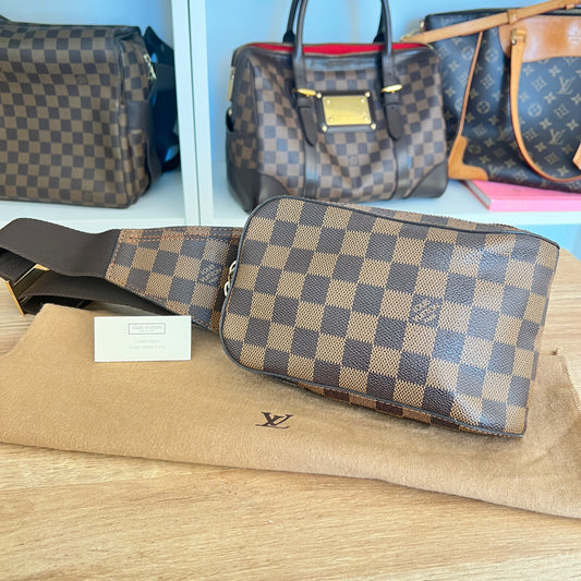 Pre-Owned Louis Vuitton Damier Ebene Geronimos