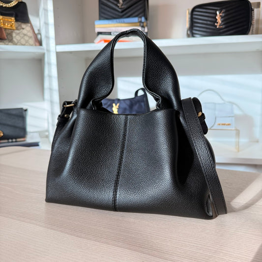 Polene Numéro Neuf Mini Edition Textured Black