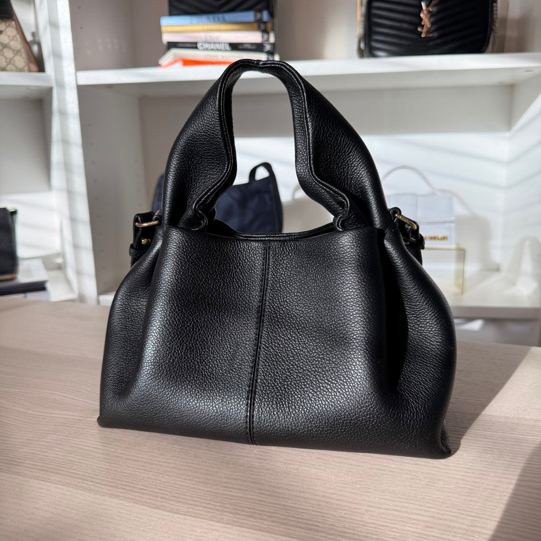 Polene Numéro Neuf Mini Edition Textured Black