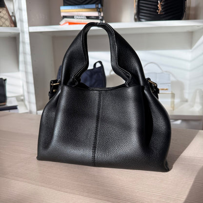 Polene Numéro Neuf Mini Edition Textured Black