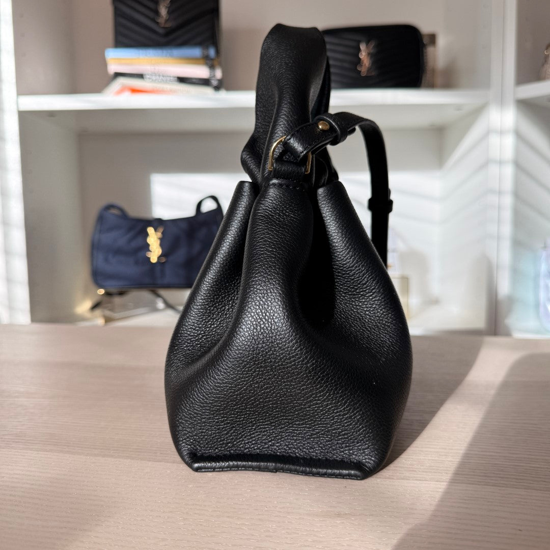 Polene Numéro Neuf Mini Edition Textured Black