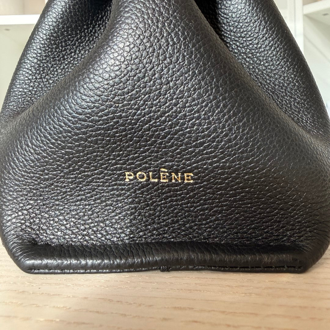 Polene Numéro Neuf Mini Edition Textured Black