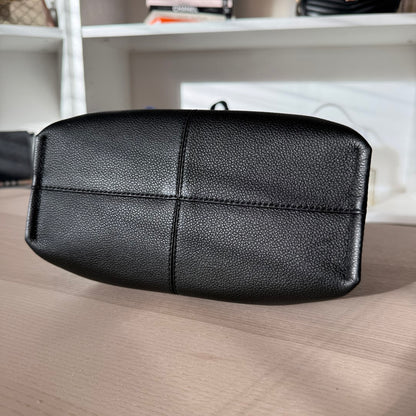 Polene Numéro Neuf Mini Edition Textured Black