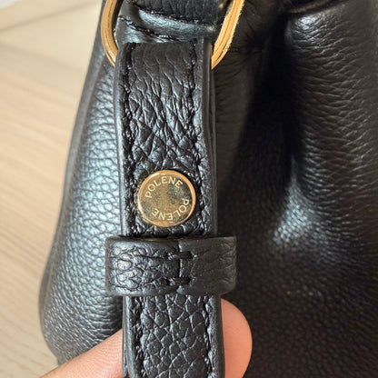 Polene Numéro Neuf Mini Edition Textured Black