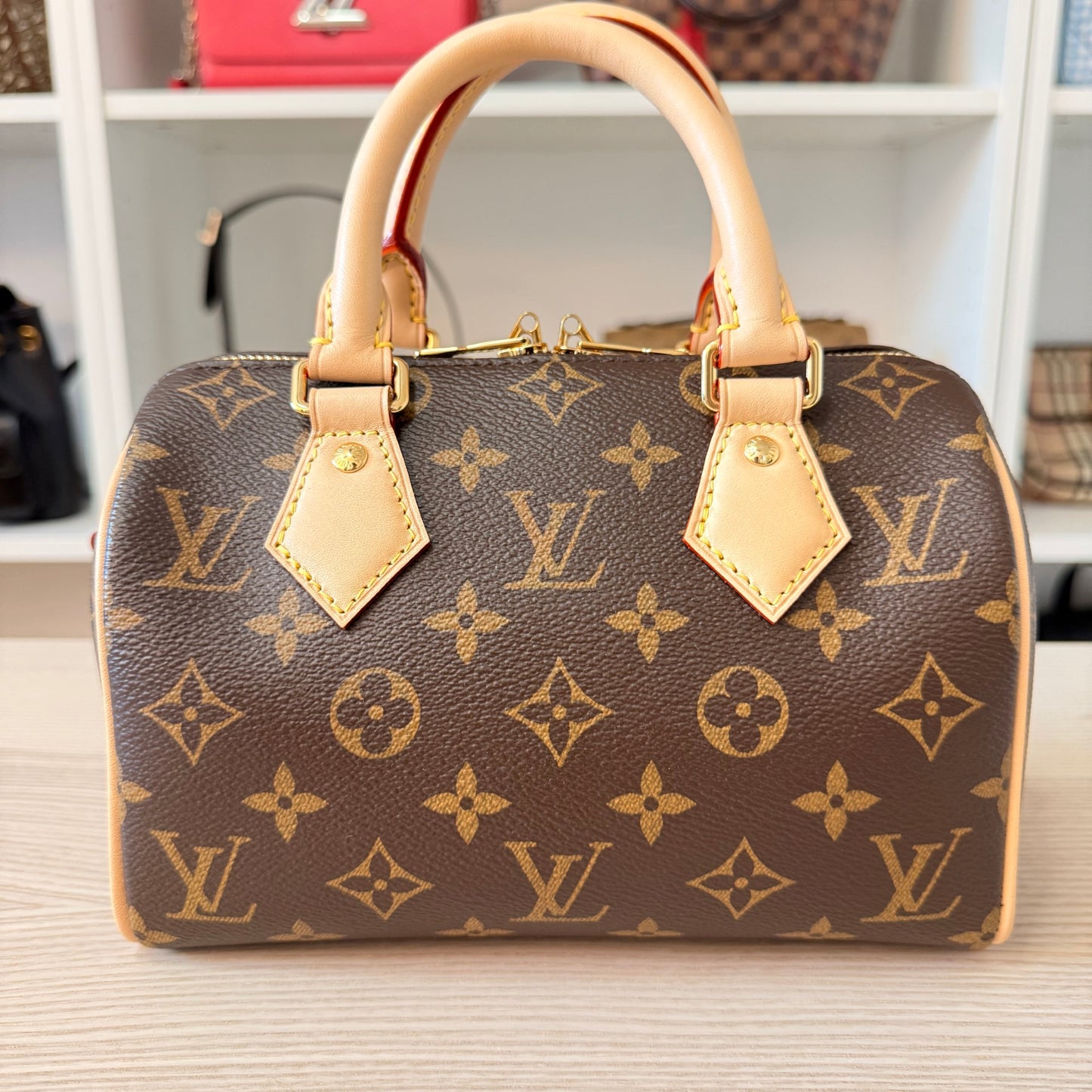 Louis Vuitton Monogram Speedy 20 Bandouliere Jacquard Strap