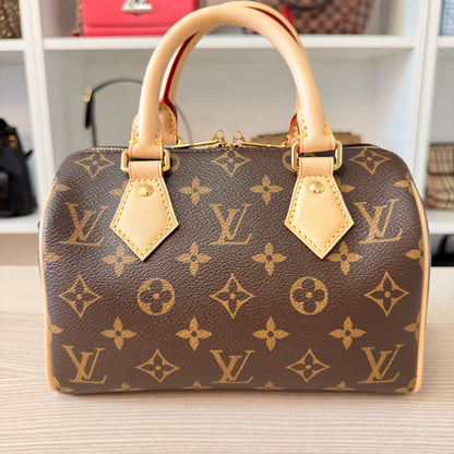 Louis Vuitton Monogram Speedy 20 Bandouliere Jacquard Strap