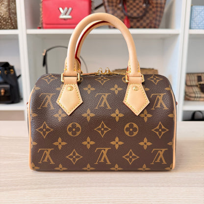 Louis Vuitton Monogram Speedy 20 Bandouliere Jacquard Strap