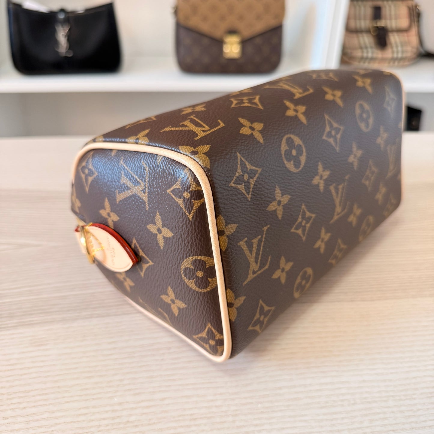 Louis Vuitton Monogram Speedy 20 Bandouliere Jacquard Strap