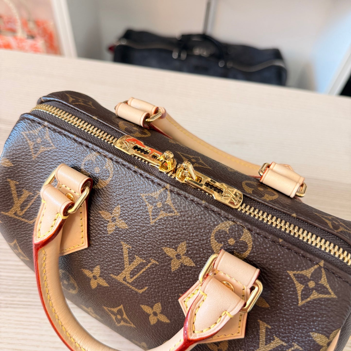 Louis Vuitton Monogram Speedy 20 Bandouliere Jacquard Strap