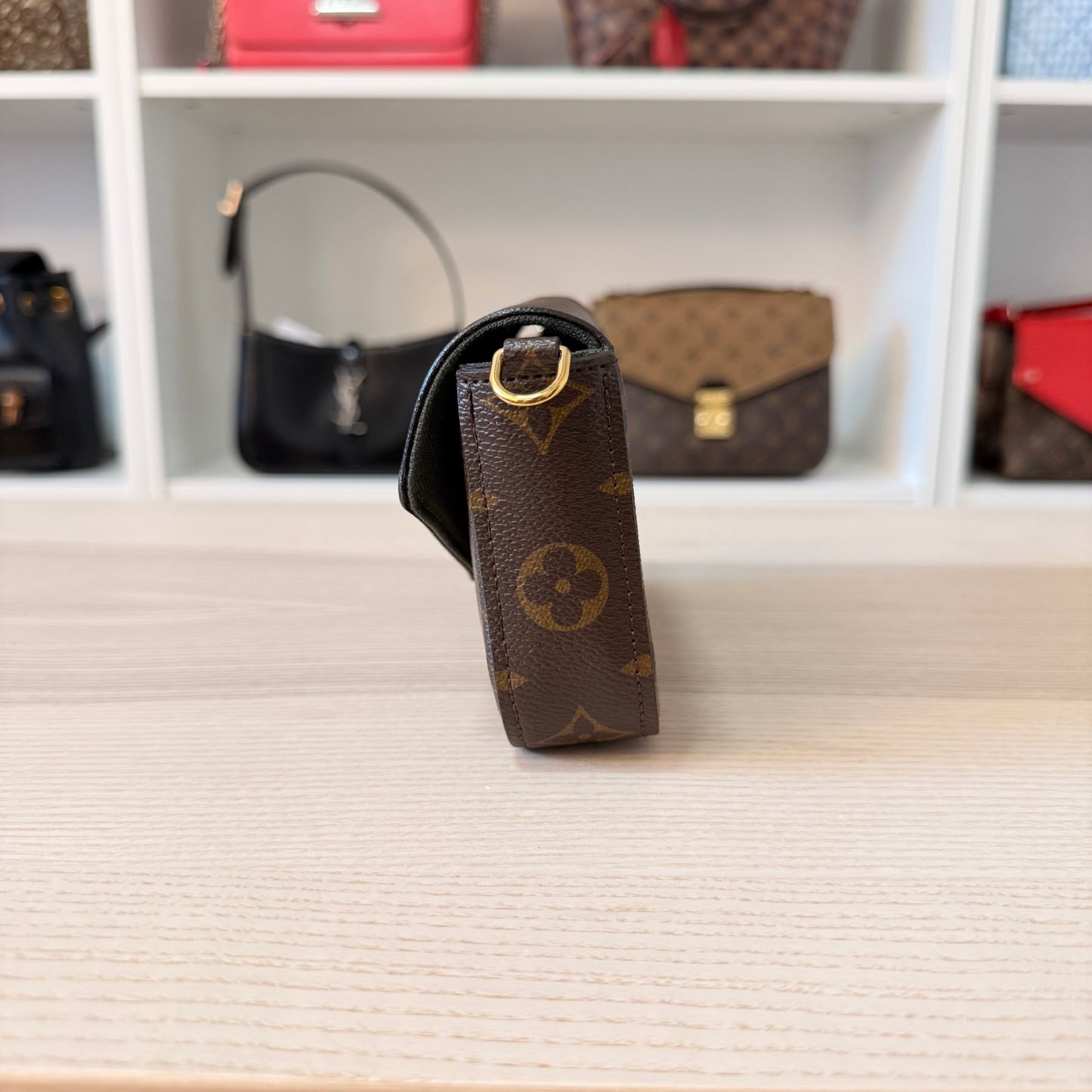 Louis Vuitton Monogram Felicie Strap & Go Kaki