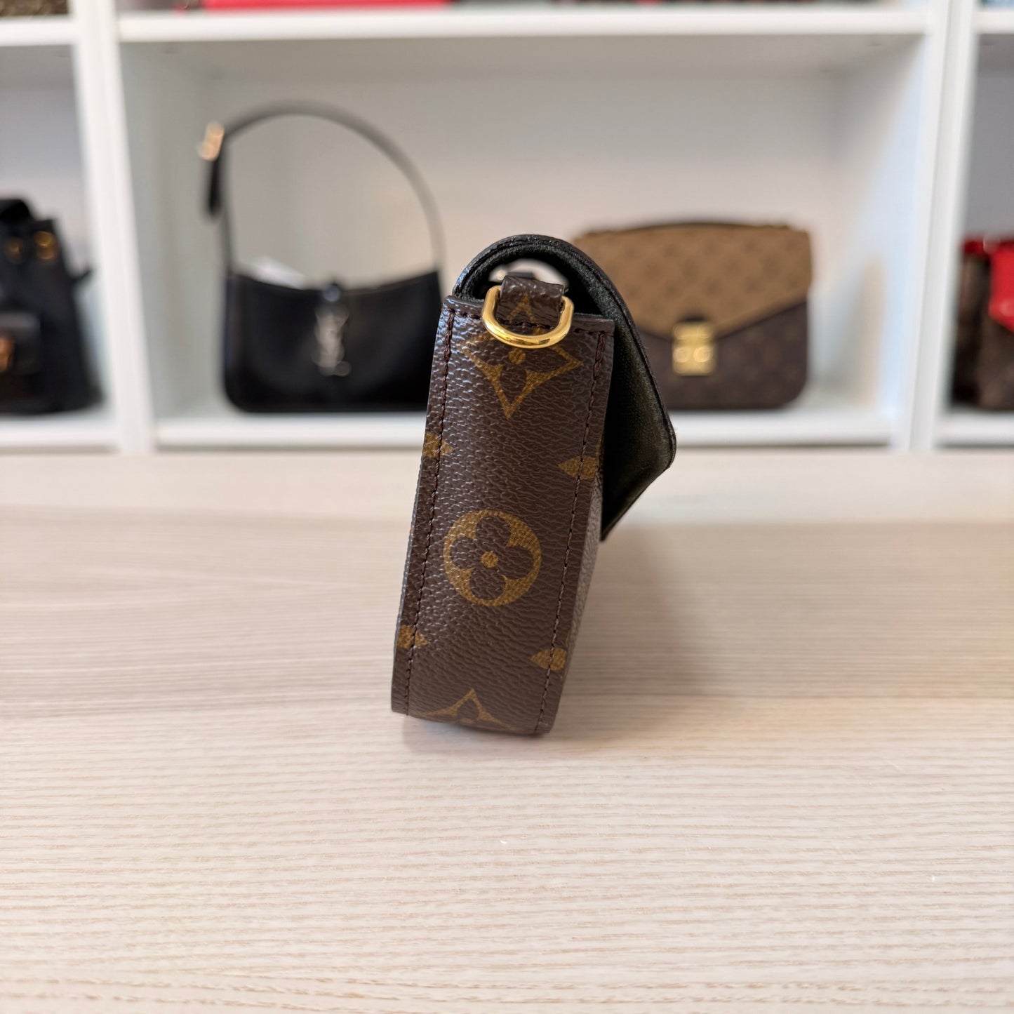 Louis Vuitton Monogram Felicie Strap & Go Kaki