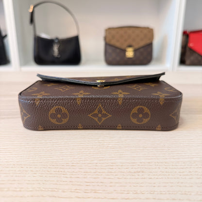 Louis Vuitton Monogram Felicie Strap & Go Kaki