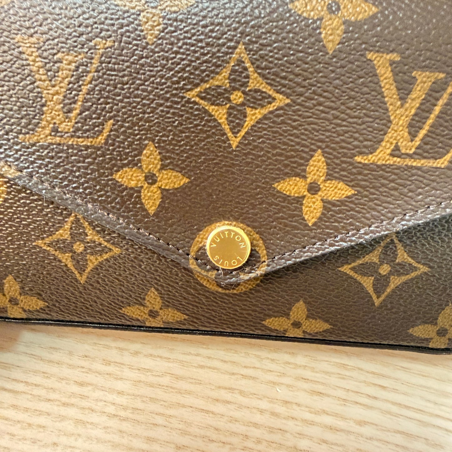 Louis Vuitton Monogram Felicie Strap & Go Kaki