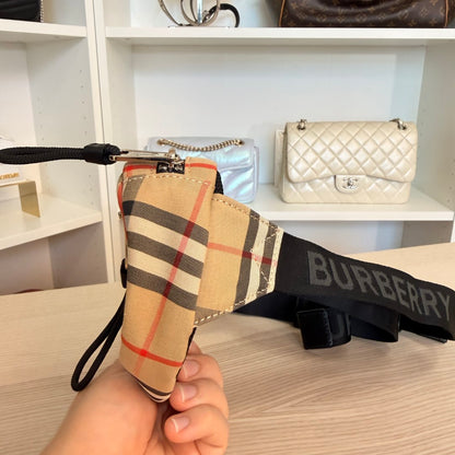 Burberry Nylon Vintage Check Small Cannon Bum Bag Archive Beige