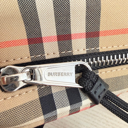 Burberry Nylon Vintage Check Small Cannon Bum Bag Archive Beige