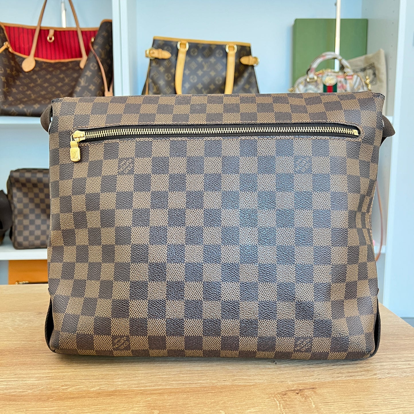 Louis Vuitton Damier Ebene Brooklyn MM