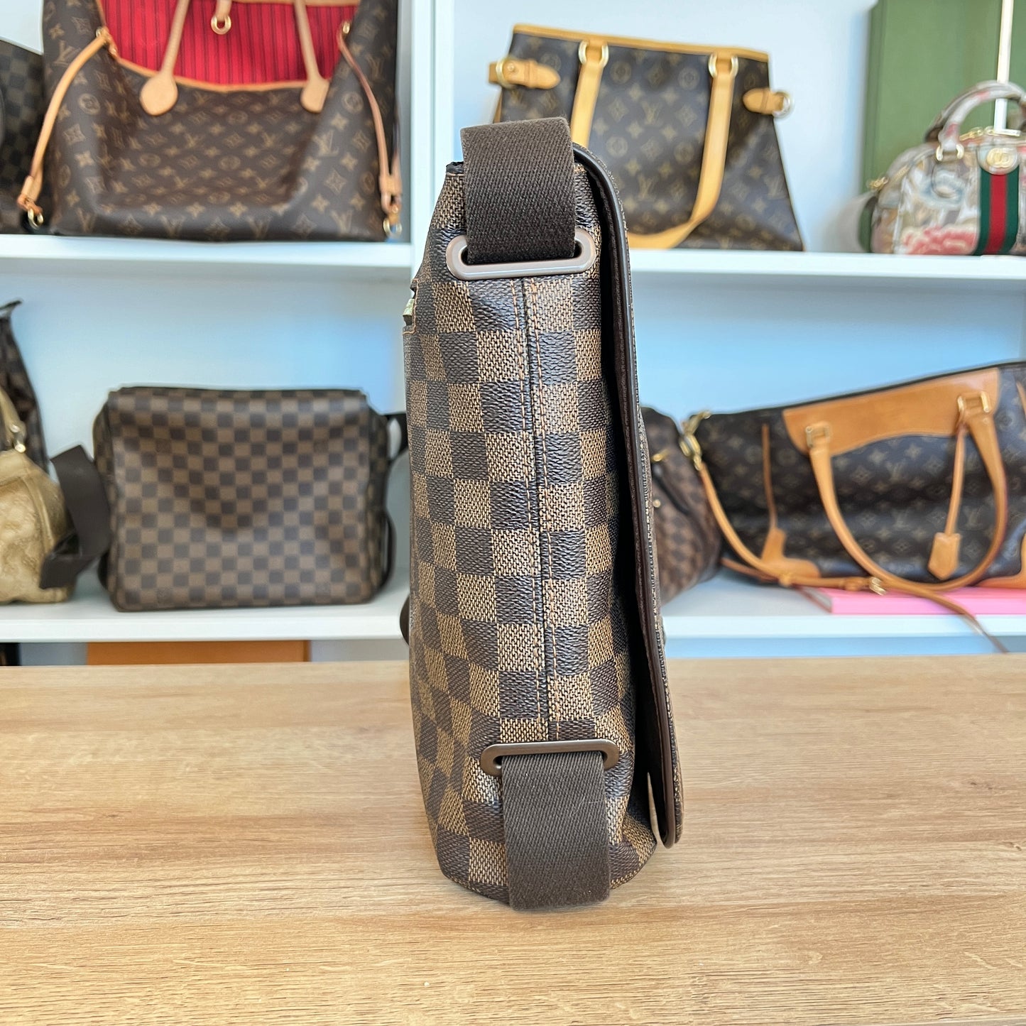 Louis Vuitton Damier Ebene Brooklyn MM