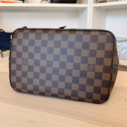 Louis Vuitton Damier Ebene Neonoe MM Cherry Berry