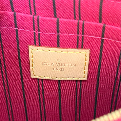 Louis Vuitton Monogram Neverfull MM GM Pochette Pivoine