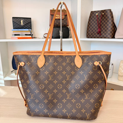 Louis Vuitton Monogram Neverfull MM Pivoine
