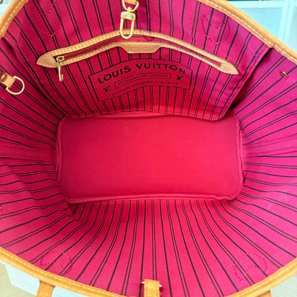 Louis Vuitton Monogram Neverfull MM Pivoine