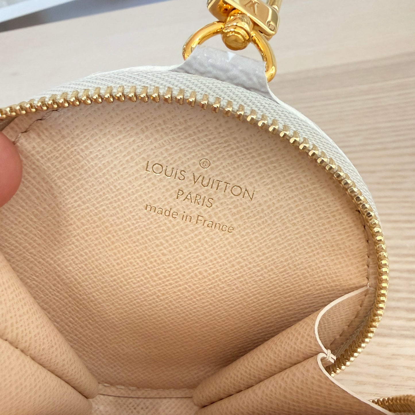 Louis Vuitton Monogram Giant By The Pool Multi Pochette Accessories Brume Coin Purse