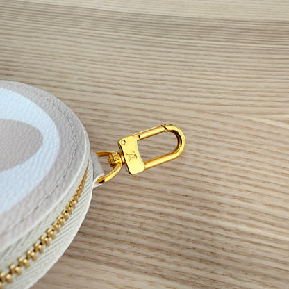 Louis Vuitton Monogram Giant By The Pool Multi Pochette Accessories Brume Coin Purse