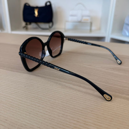 Chloé 55mm Gradient Square Sunglasses