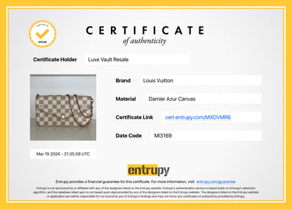 Pre-Owned Louis Vuitton Damier Azur Pochette Felicie