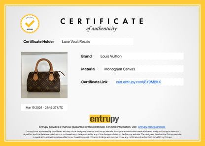 Pre-Owned Louis Vuitton Monogram Mini Speedy HL