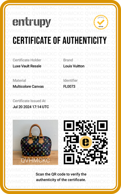 Louis Vuitton Monogram Multicolor Alma PM