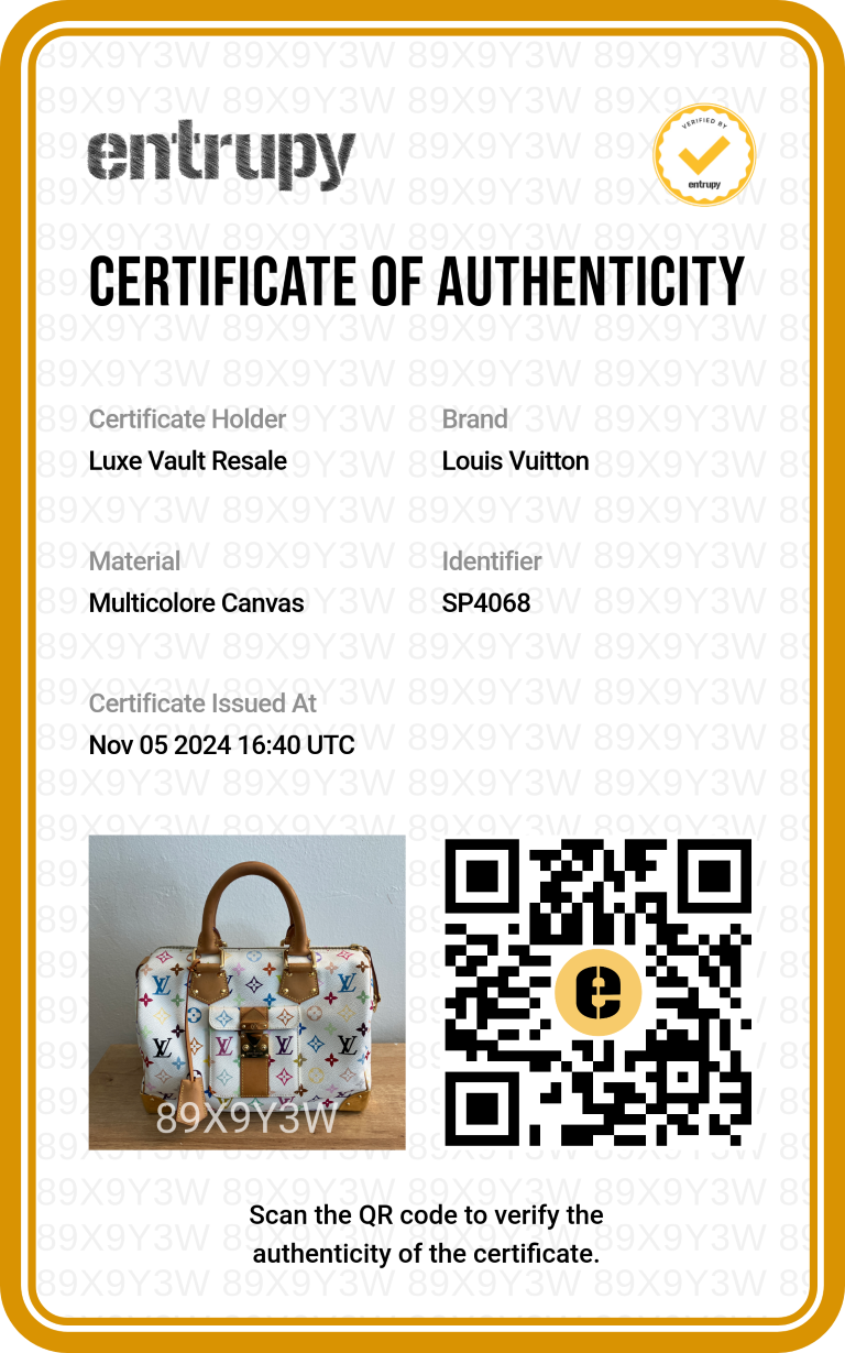 Louis Vuitton Monogram Multicolor Speedy 30 White