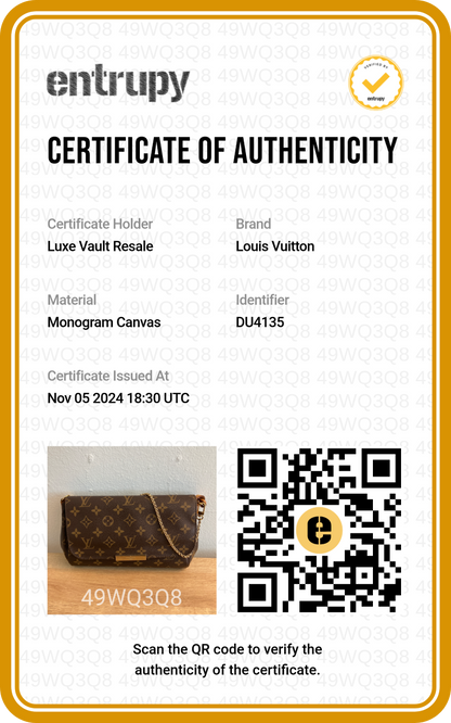 Louis Vuitton Monogram Favorite MM