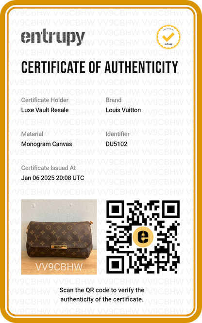 Louis Vuitton Monogram Favorite MM