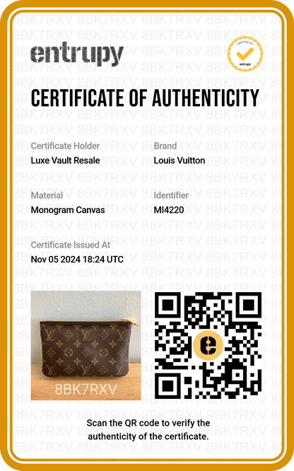 Louis Vuitton Reverse Monogram Giant Double Zip Pochette